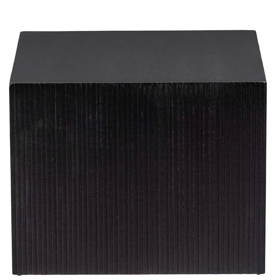 Wohnen Design Zweisatz Beistelltisch in Schwarz - Canpur (zweiteilig)