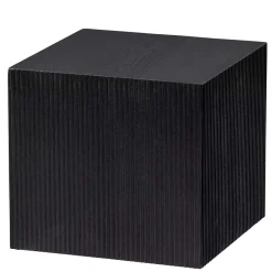 Wohnen Design Zweisatz Beistelltisch in Schwarz - Canpur (zweiteilig)