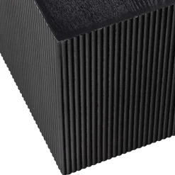 Wohnen Design Zweisatz Beistelltisch in Schwarz - Canpur (zweiteilig)