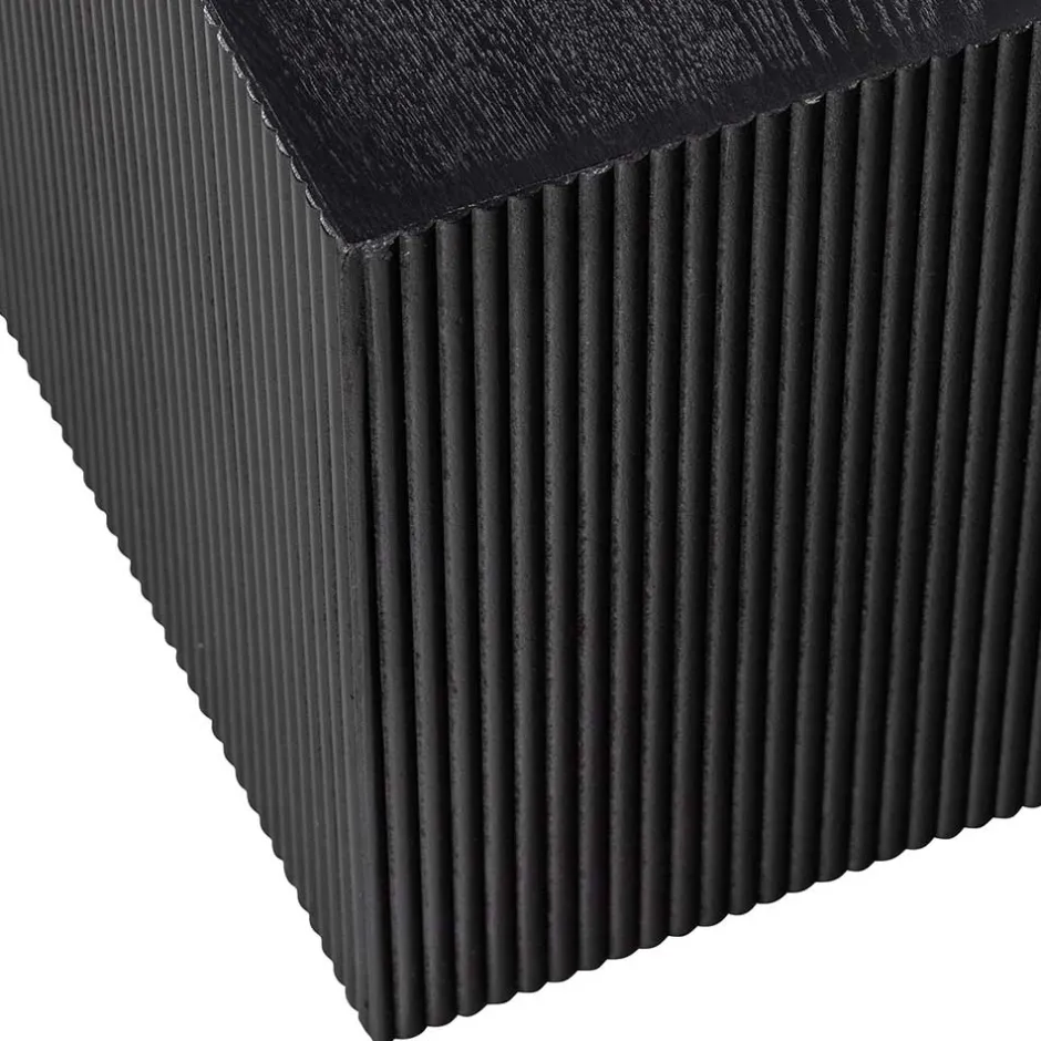 Wohnen Design Zweisatz Beistelltisch in Schwarz - Canpur (zweiteilig)