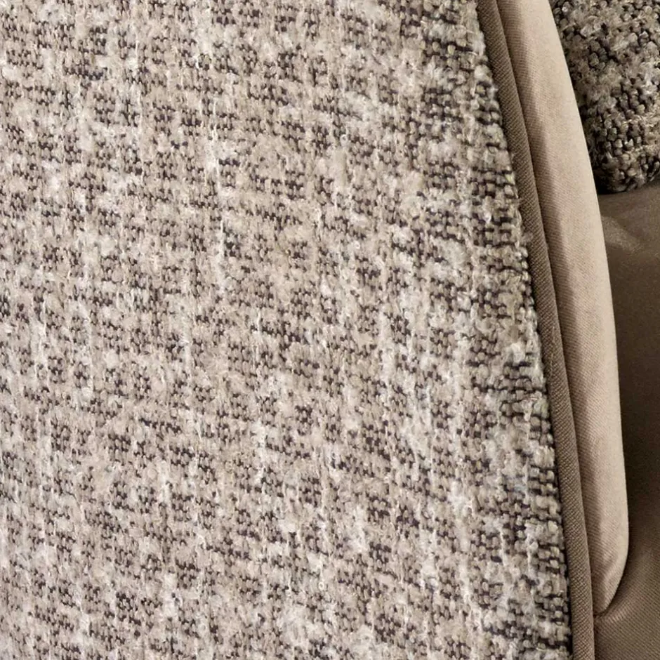 Wohnen Design Zweisitzer in Beige und Hellbraun - Maria