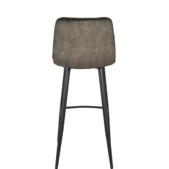 Design-Barstühle in Dunkelgrün Velours - Ciudada (2er Set)^Wohnen Sale