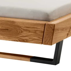 Wohnen Designer Balkenbett mit LED Beleuchtung - Syrecs