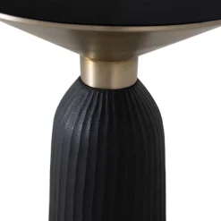 Wohnen Designer Couchtisch aus Glas und Aluminium - Coralla