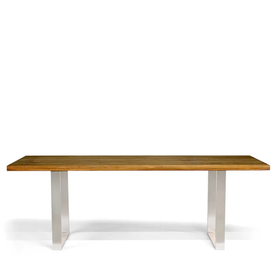 Wohnen Designer Esstisch aus Eiche geschliffen & geölt - Alde