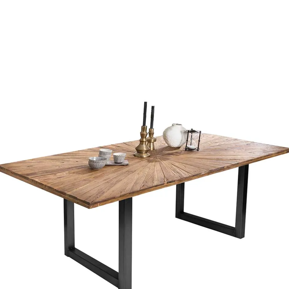 Designer Esstisch aus Recyclingholz Teak - Lolly^Wohnen New