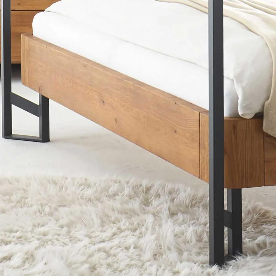 Wohnen Designer Himmelbett als Doppelbett - Adea