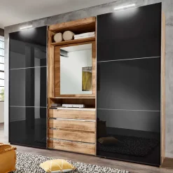 Wohnen Designer Schlafzimmerschrank mit viel Funktion - Hectos