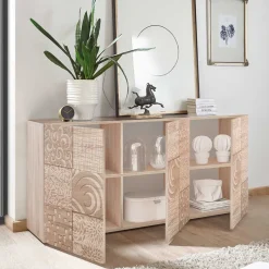 Wohnen Designer Sideboard mit Druck - Bielvas