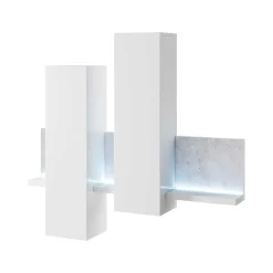 Designer TV Anbauwand in Betonoptik - Venatio (dreiteilig)^Wohnen Hot