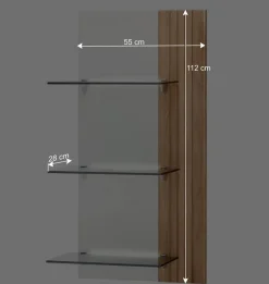 Designer TV Wohnwand in Weiß - Miloris (dreiteilig)^Wohnen Sale