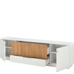 Designer TV Wohnwand in Weiß - Miloris (dreiteilig)^Wohnen Sale