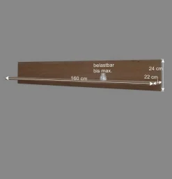 Designer Wohnwand aus Eiche - Assela (vierteilig)^Wohnen Outlet