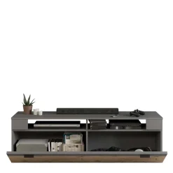 Designer Wohnwand Möbel 320 cm breit - Scarlett (dreiteilig)^Wohnen