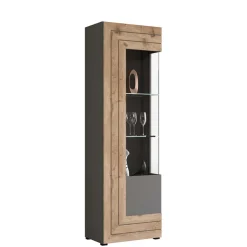 Designer Wohnwand Möbel 320 cm breit - Scarlett (dreiteilig)^Wohnen