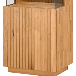 Wohnen Designer Wohnwand Möbel mit LED - Cruzca (dreiteilig)