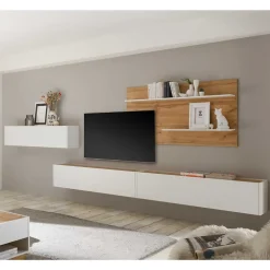 Designer Wohnwand Möbelset - Nonessia (vierteilig)^Wohnen