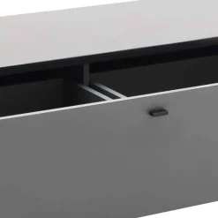 Wohnen Designer-Wohnwand Möbel in Grau - Ridona (dreiteilig)