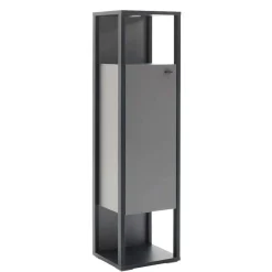 Wohnen Designer-Wohnwand Möbel in Grau - Ridona (dreiteilig)