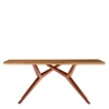Wohnen Design-Esstisch aus Altholz Teak - Canarie