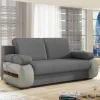 Wohnen Design-Schlafsofa in Grau und Hellgrau - Blascina