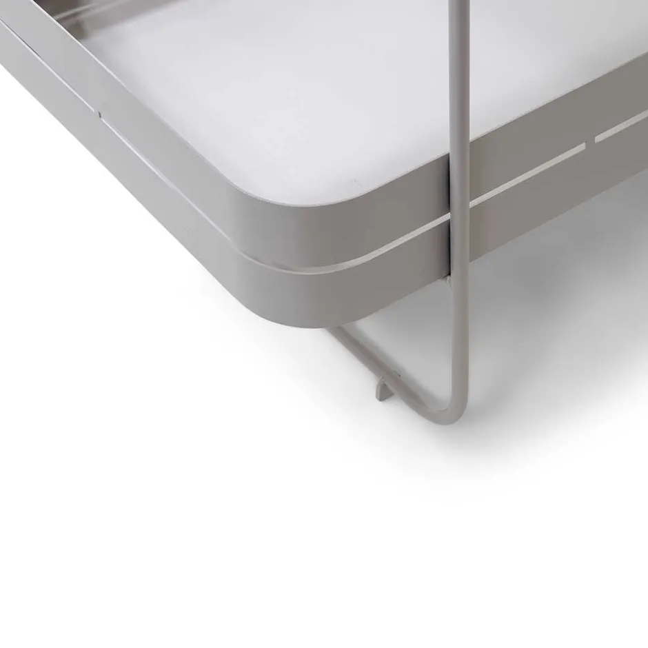 Wohnen Design-Servierwagen in Taupe - Gicanta