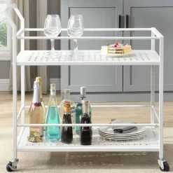 Design-Servierwagen in Weiß - Marian^Wohnen Hot