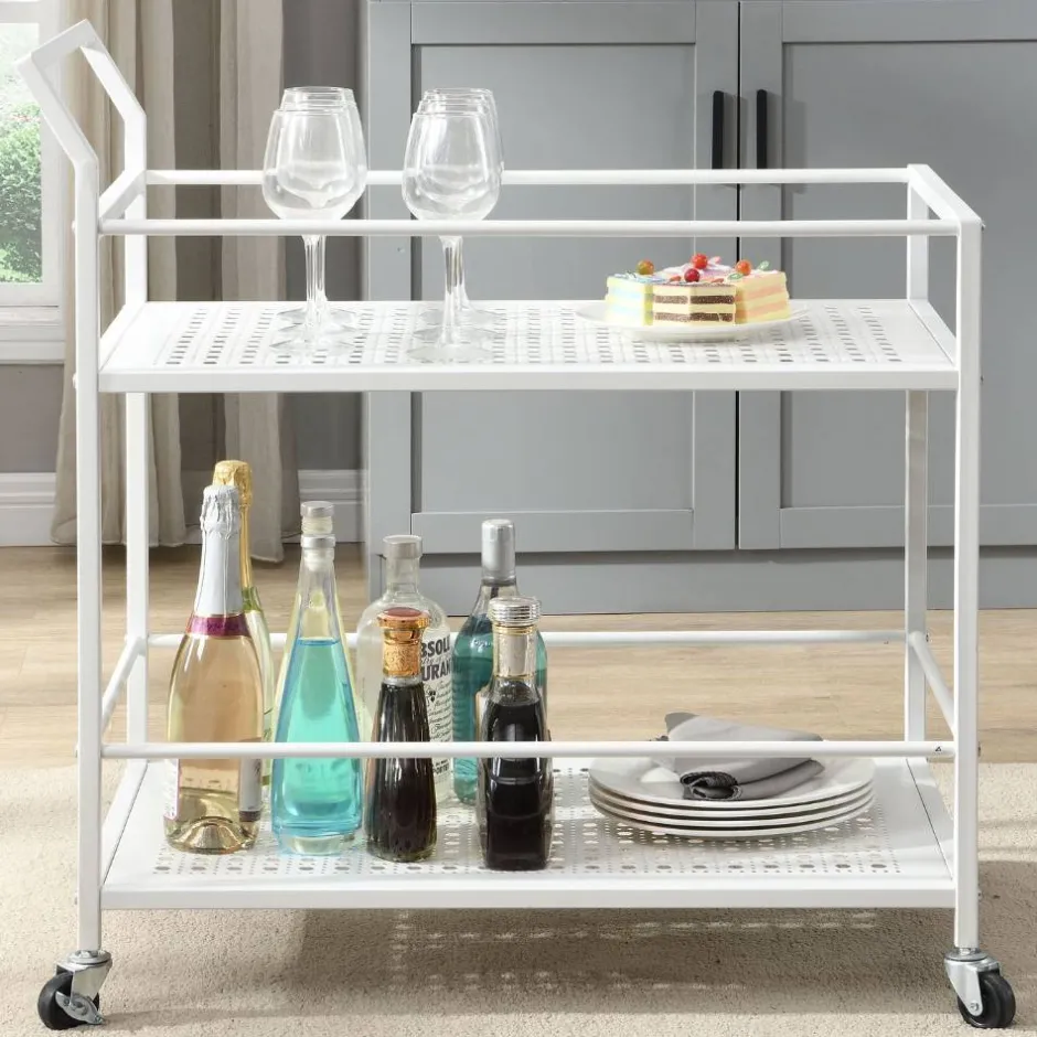 Design-Servierwagen in Weiß - Marian^Wohnen Hot