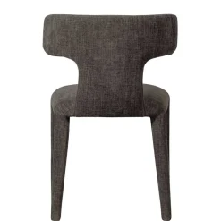 Designstühle in Dunkelbraun Stoff - Mestecan (2er Set)^Wohnen Discount