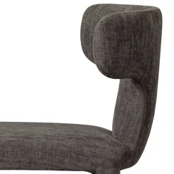 Designstühle in Dunkelbraun Stoff - Mestecan (2er Set)^Wohnen Discount