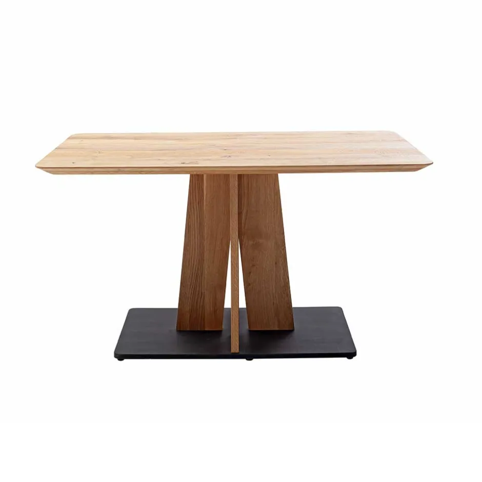 Design-Säulentisch mit Schweizer Kante - Vasilicata^Wohnen Hot