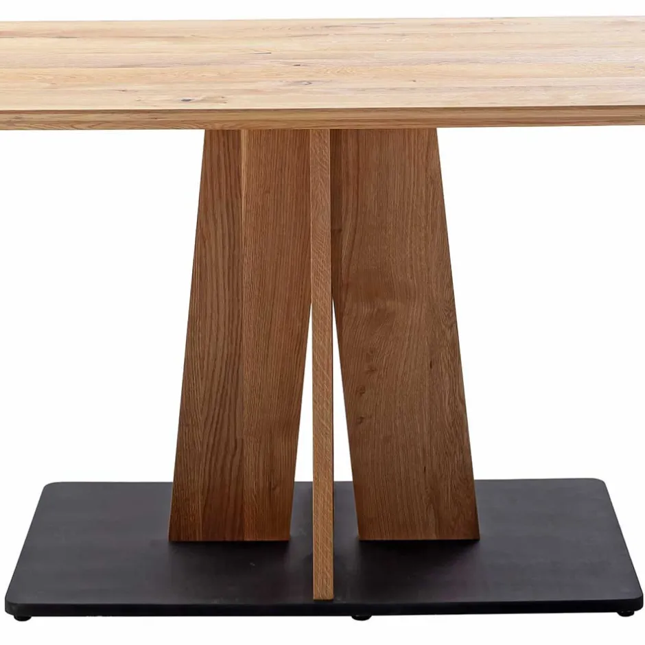 Design-Säulentisch mit Schweizer Kante - Vasilicata^Wohnen Hot