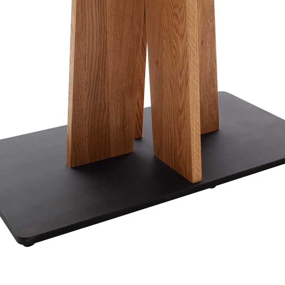 Design-Säulentisch mit Schweizer Kante - Vasilicata^Wohnen Hot