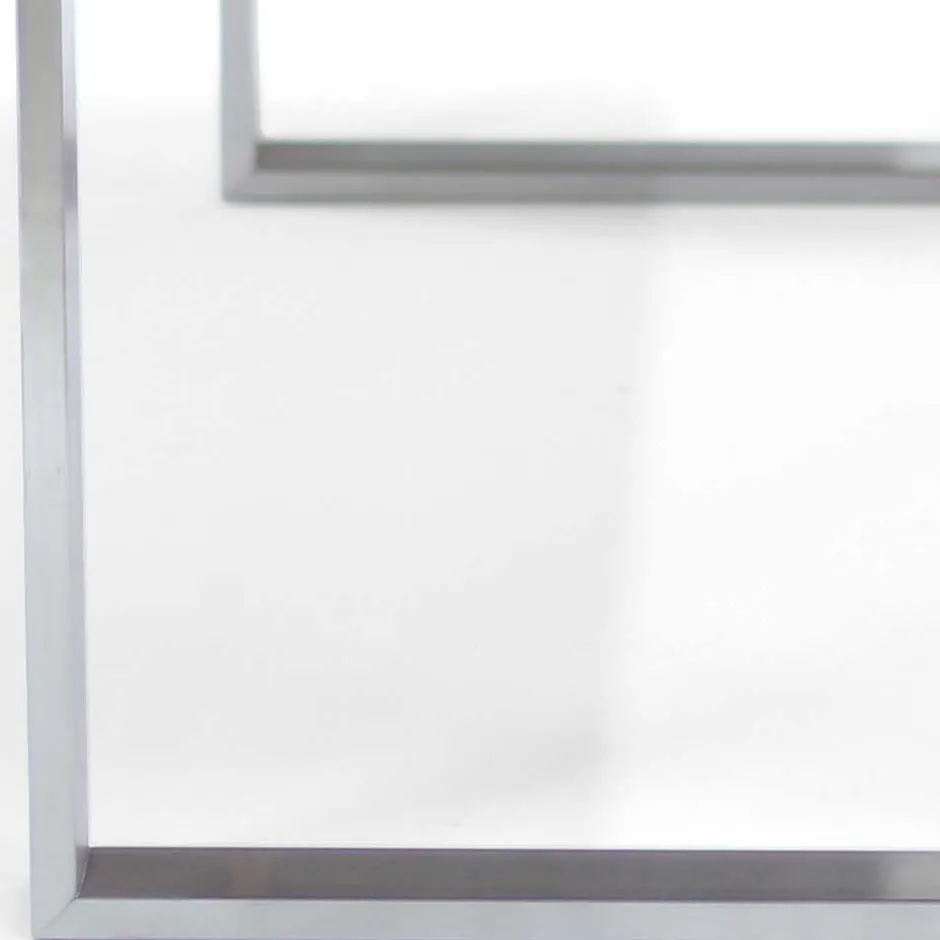 Wohnen Designtisch aus Nussbaum Holz & Edelstahl - Yocha