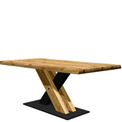 Designtisch mit Naturkante aus Eiche - Ligurian^Wohnen Online