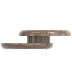 Design-Wohnzimmertisch mit drehbarer Platte - Loisango^Wohnen Sale