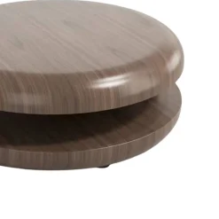 Design-Wohnzimmertisch mit drehbarer Platte - Loisango^Wohnen Sale