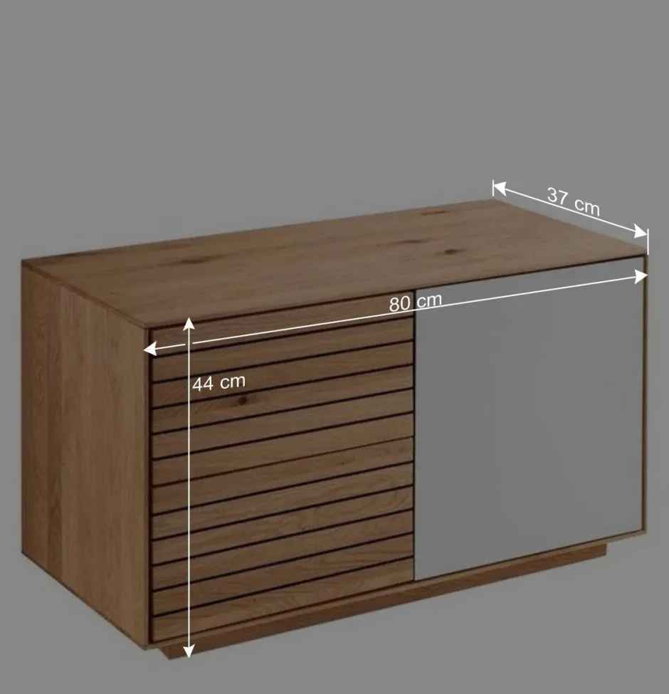 Wohnen Dielenbank aus Asteiche Massivholz - Zonga