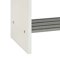 Dielenbank Curelino in Weiß Grau^Wohnen Clearance