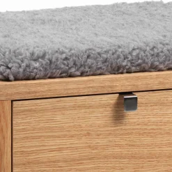 Wohnen Dielenbank Helvana mit Eiche Furnier