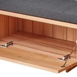 Dielenbank mit Schublade und Klappe - Viktorion^Wohnen Outlet