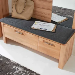 Dielenbank mit Schublade und Klappe - Viktorion^Wohnen Outlet