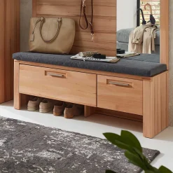 Dielenbank mit Schublade und Klappe - Viktorion^Wohnen Outlet