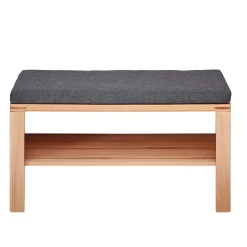 Dielenbank mit Schuhablage in Kernbuche - Viktorion^Wohnen New