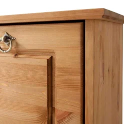 Dielenbank mit Schuhklappe aus Massivholz - Edranov^Wohnen New