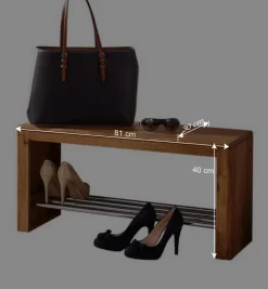 Wohnen Dielenbank Uvinessa aus Wildeiche Massivholz