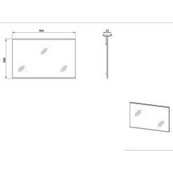 Wohnen Dielenmöbel Set in Dekor Wildeiche - Orsecca (vierteilig)