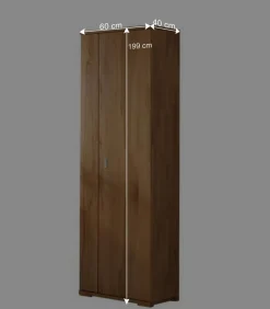 Wohnen Dielenmöbel Set Wislama aus Kernbuche Massivholz (dreiteilig)