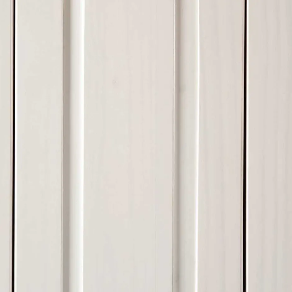 Dielenschrank in Weiß mit Grau - Lucasario^Wohnen Discount