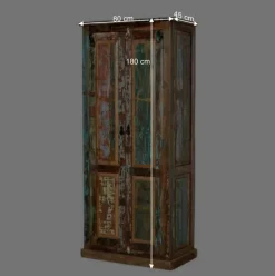 Wohnen Dielenschrank Jamaica im Shabby Chic Design